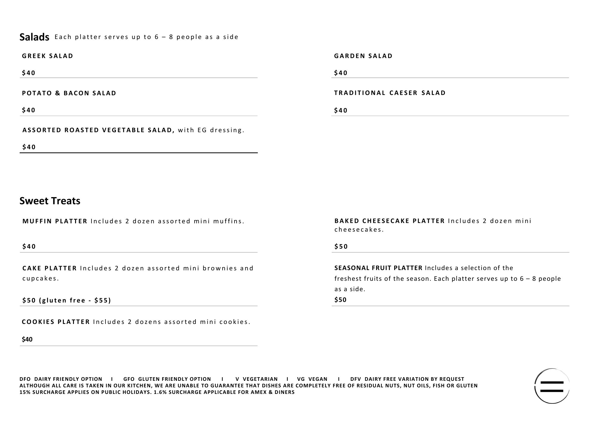 EG-catering menu p2- Feb 2024